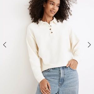 Madewell Ottoman Jacquard Poll Top